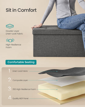 SONGMICS MAZIE FSC-certified wood top indicating sustainable design