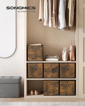 Close-up of SongMICS 210D Oxford fabric texture for durable, stylish storage.
