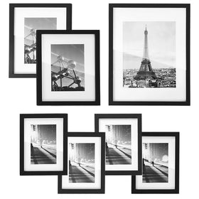 SongMICS 11x14 frame with glass for clear wall display.