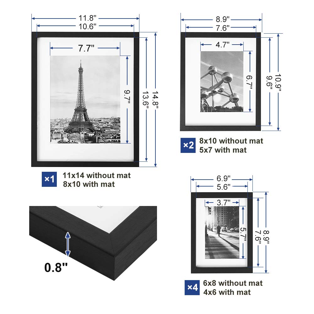 SongMICS sturdy MDF cove frames add depth.