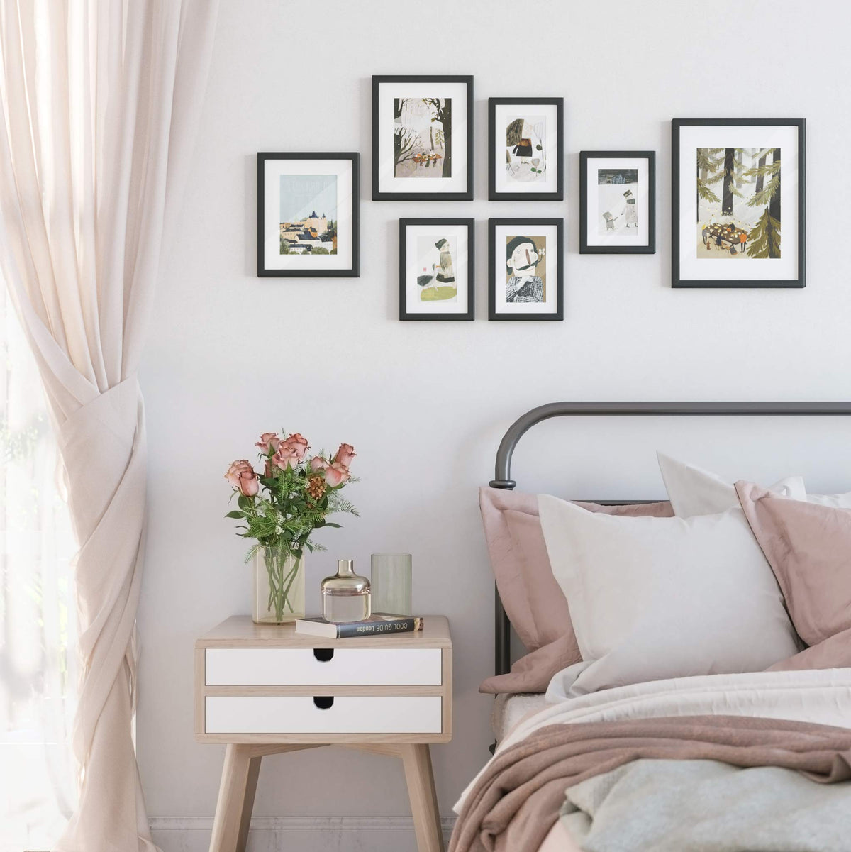 SongMICS collage-friendly display on wall or shelf.