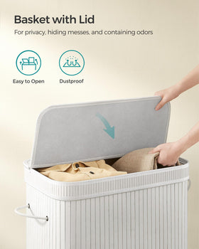 SongMics removable inner liner is machine washable for easy cleanup.
