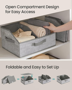 SONGMICS foldable design for versatile room use
