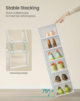 SongMics pack12 front-door access for quick daily shoe retrieval