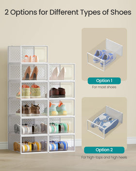 SongMics pack12 ventilation holes keep footwear fresh between wears