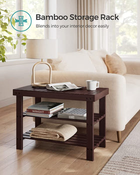 SONGMICS shoe rack bench weight capacity up to 286 lb.