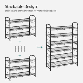 SONGMICS entryway use keeps shoes tidy and accessible.