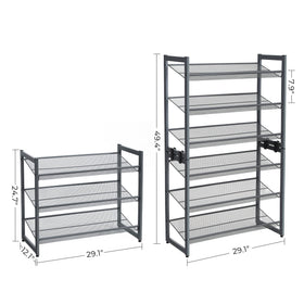 SONGMICS ideal for garages and entryways to tame clutter