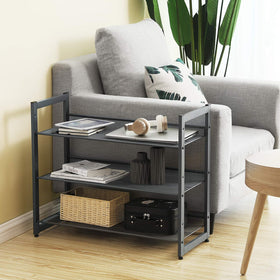 SONGMICS large-capacity layout holds multiple pairs in a compact footprint