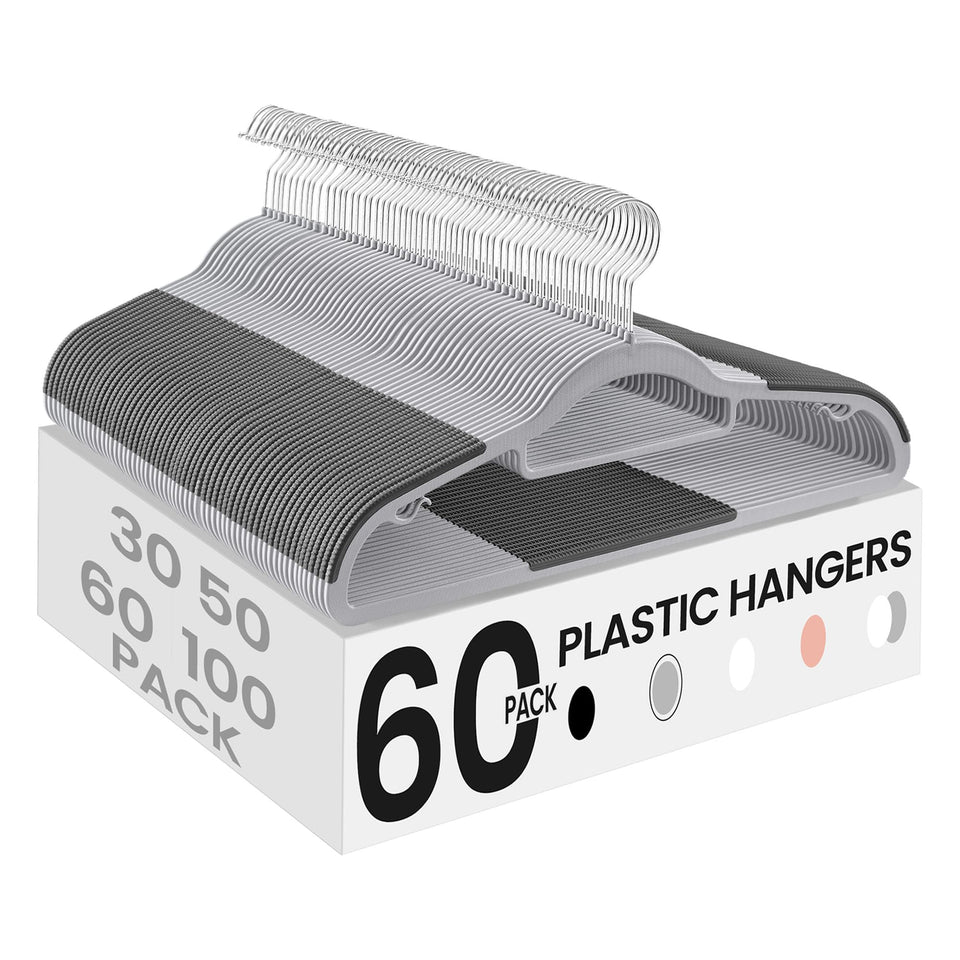 SONGMICS slim coat hangers provide space-saving organization for your closet.