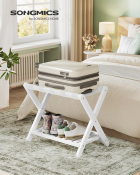 SongMics luggage rack folded design for compact storage