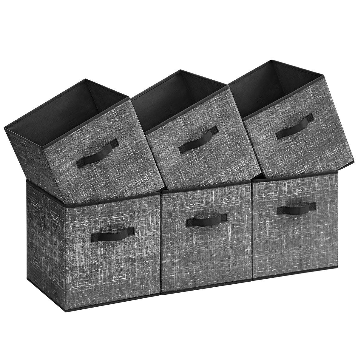 SONGMICS storage cubes 13-inch front view ideal for tidy closet organization