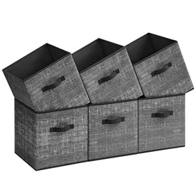 SONGMICS storage cubes 13-inch front view ideal for tidy closet organization