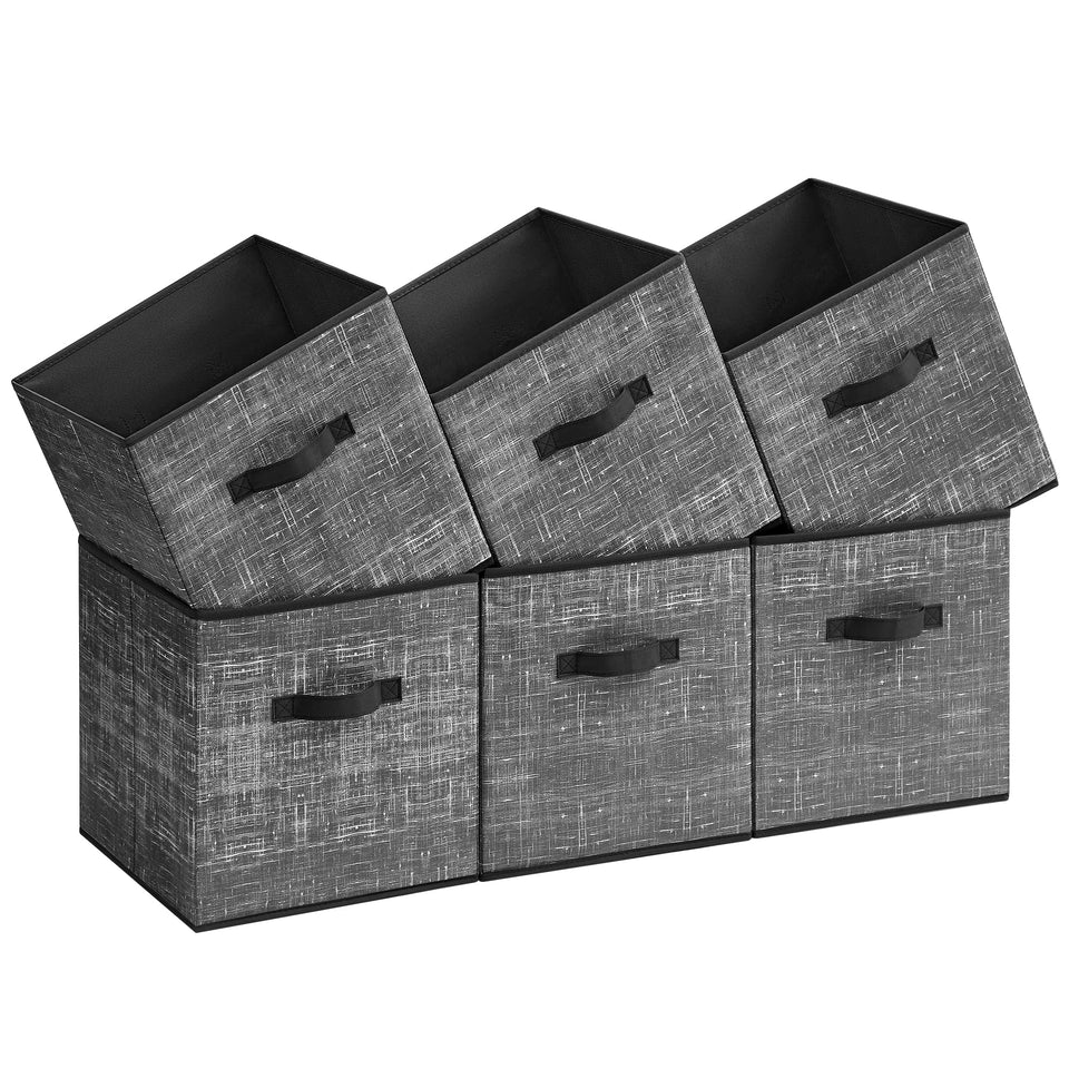 SONGMICS storage cubes 13-inch front view ideal for tidy closet organization