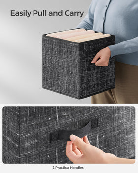 SONGMICS eight-pack on shelf showcasing room organization