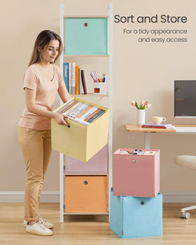 SONGMICS Storage Cubes in bedroom and living room for clutter-free spaces