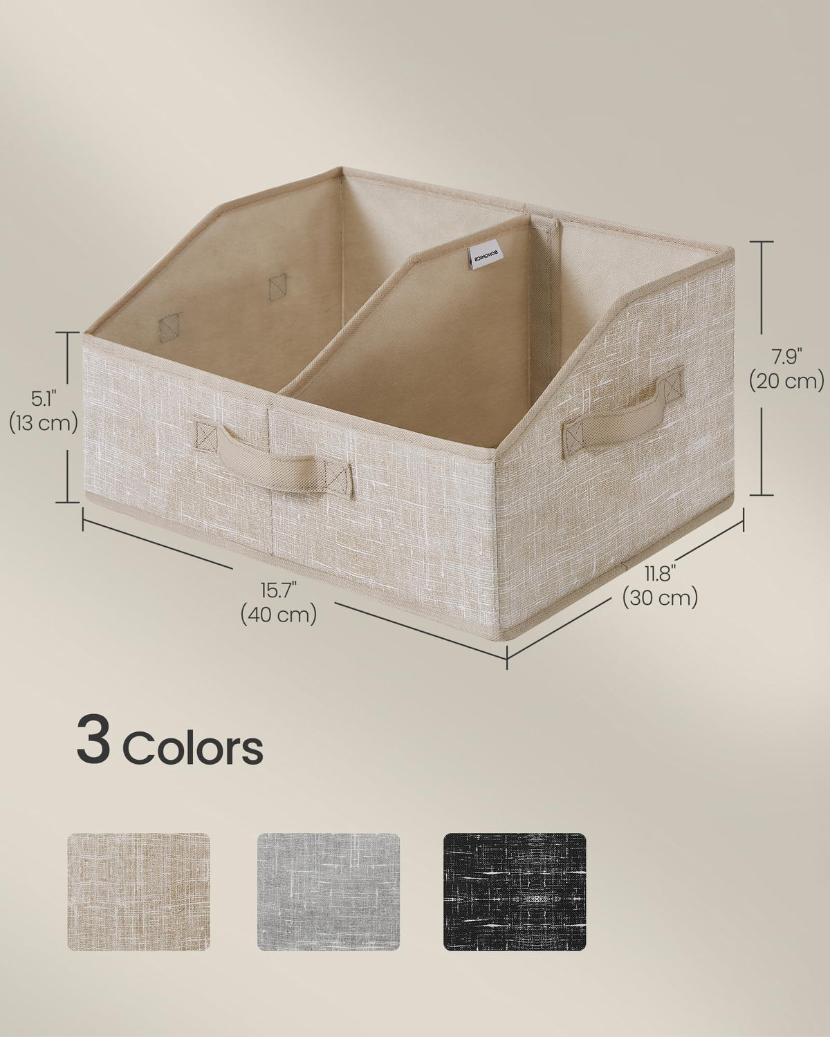 SONGMICS stylish summer sand fabric pattern fits modern decor