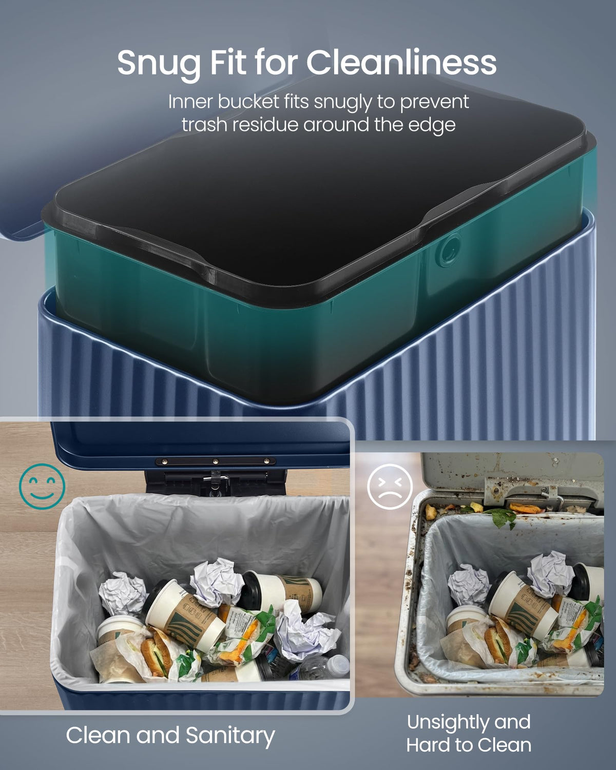 SONGMICS includes 15 Code K bags for immediate setup.