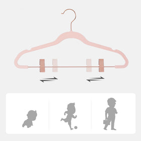 Songmics ultra-slim hangers save closet space while supporting multiple garments.