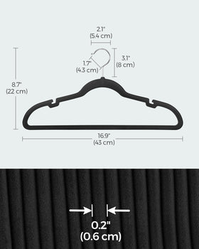 SongMics space-saving design helps organize crowded closets.