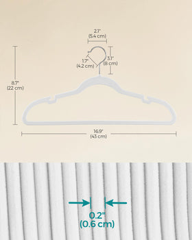 Pants bar compatible velvet hanger for organized trousers and outfits.