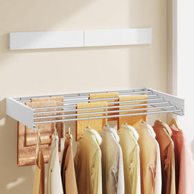 Songmics drill template used to mount the wall rack securely