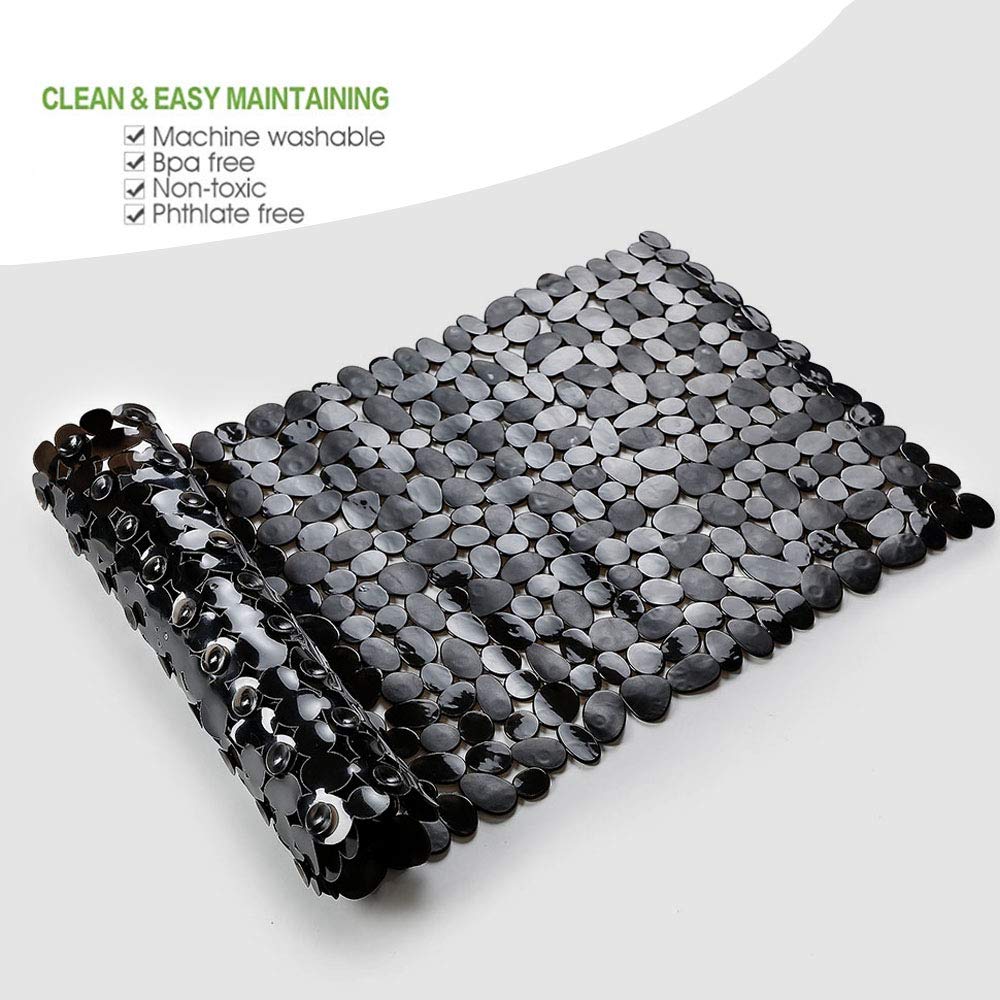 Songziming custom-cut bathtub mat shapes to fit your tub.