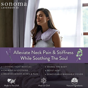 Sonoma Lavender removable cover close-up highlighting plush, hypoallergenic fabric for easy care.
