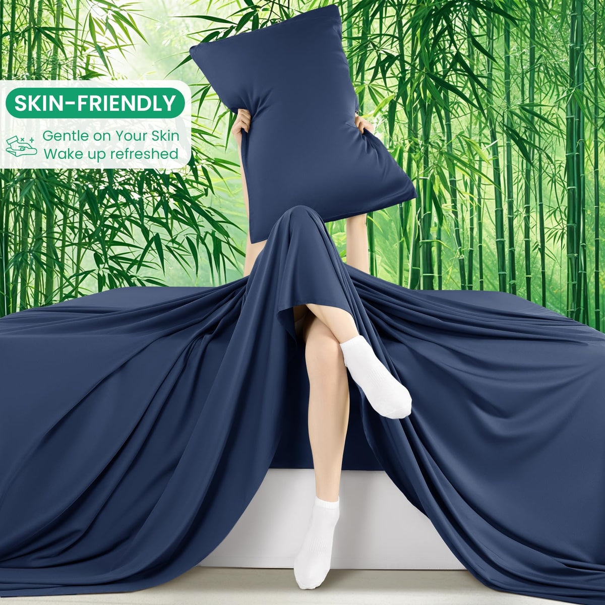 Gift-ready packaging of SONORO KATE bamboo sheets for special occasions.