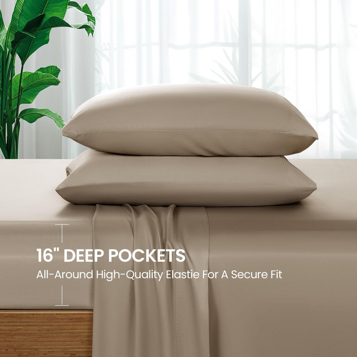 SONORO KATE bamboo sheets gift-ready packaging queen for thoughtful gift