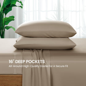 SONORO KATE bamboo sheets gift-ready packaging queen for thoughtful gift