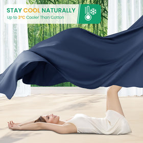 Pillowcases from SONORO KATE bamboo sheets provide smooth, restful mornings.