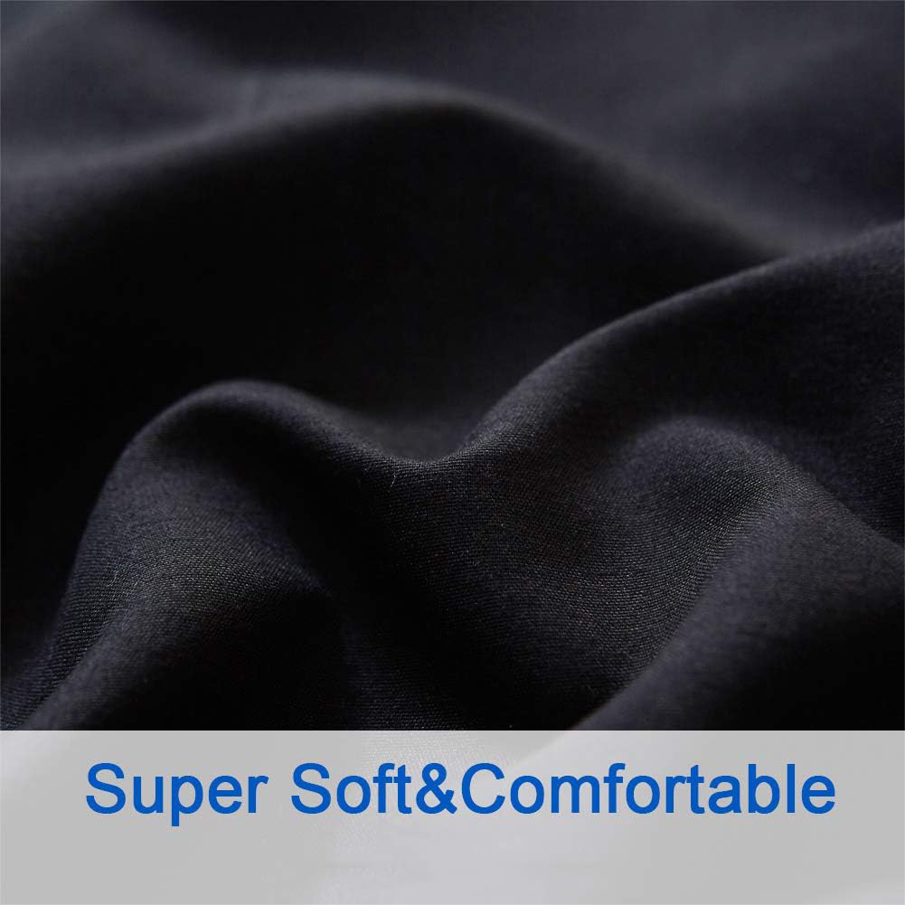 SONORO KATE bed set on a black bed illustrating modern style.