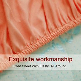 SONORO KATE coral shade maintains color after washing.