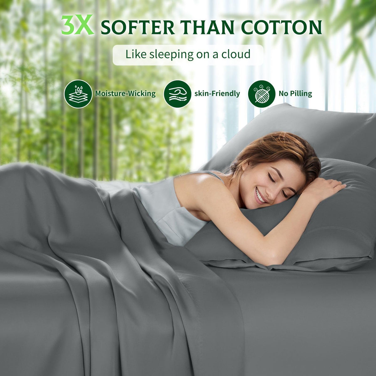 SONORO KATE easy-care bedding resists wrinkles and fading