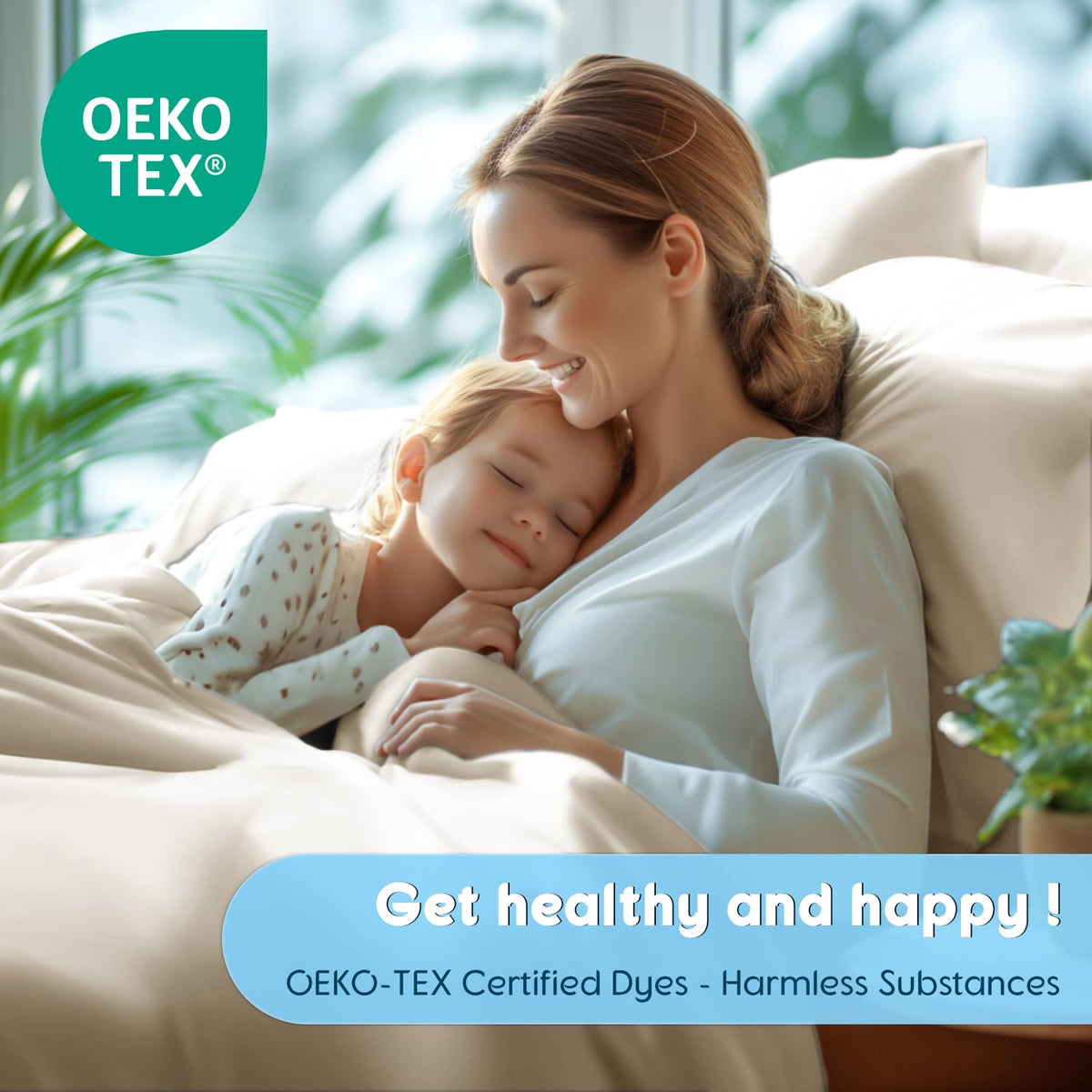 SONORO KATE eco certified dyeing and OEKO-TEX GOTS promise