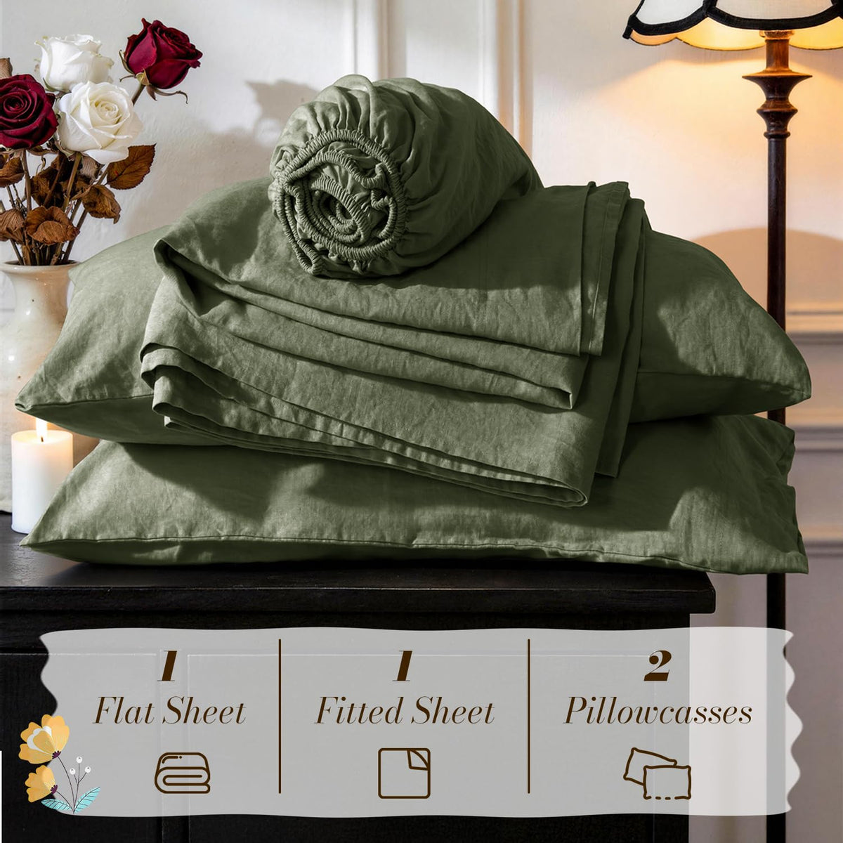 SONORO KATE gift-ready linen bedding for thoughtful homes.