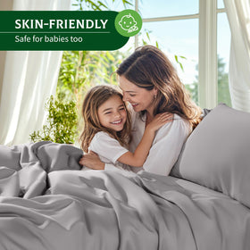 SONORO KATE grey bed setup evokes hotel-luxury vibes.