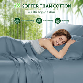 SONORO KATE hotel-luxury silky sheets elevate your bedroom experience.