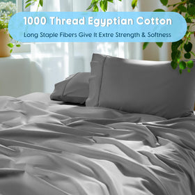 SONORO KATE king fitted sheet with 360-degree elastic band securing snug fit