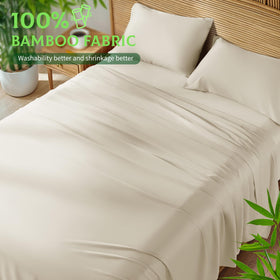 SONORO KATE king flat sheet folded to reveal generous sizing and softness.