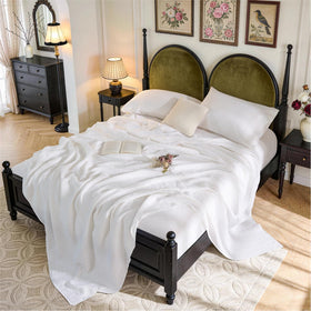 SONORO KATE king-size fitted sheet offers breathable comfort