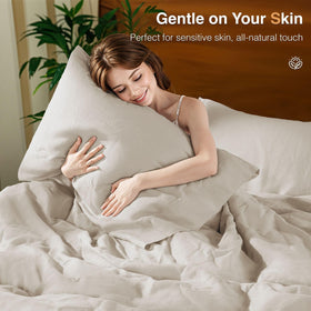 Sonoro Kate linen care label offers easy machine washing and longevity