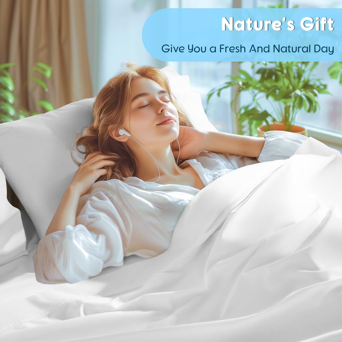 SONORO KATE pillowcases for soft, inviting nightly comfort.
