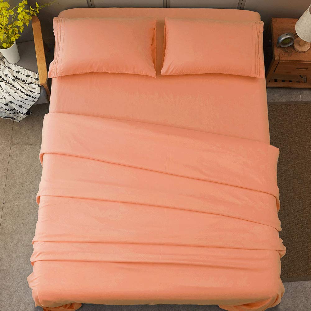 SONORO KATE queen-size 4-piece set covers your bed refresh.