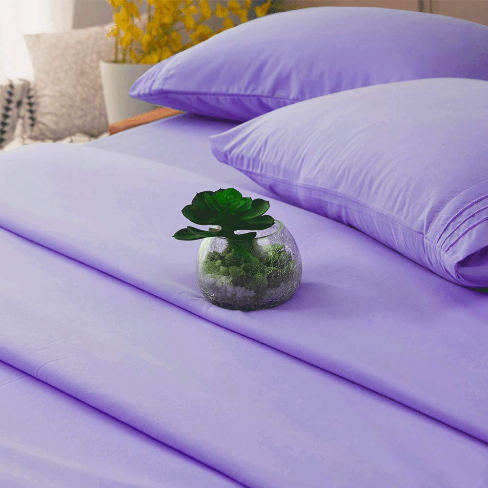 SONORO KATE queen-size fitted sheet with 16-pocket grips securely