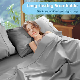 SONORO KATE satin-like weave texture close-up highlighting breathability