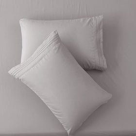 SONORO KATE embroidery-detail sheet set adds refined style