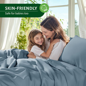 SONORO KATE wrinkle-resistant finish helps sheets look neat longer.