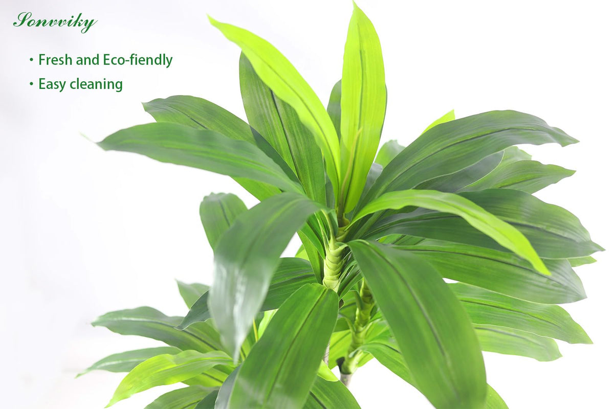 Unboxed Sonvviky Dracaena tree ready for display.